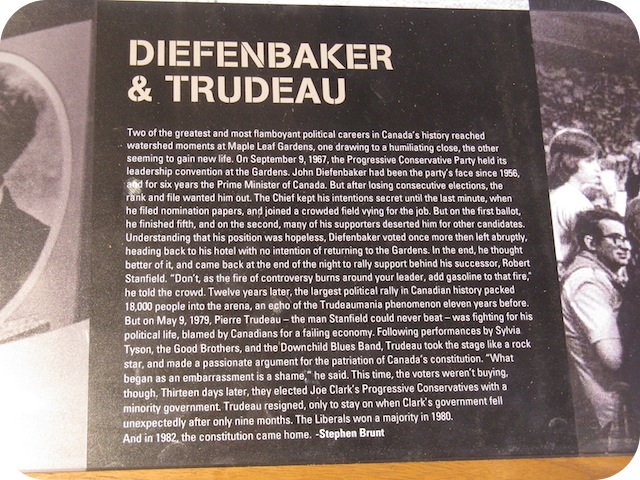 Diefenbaker/Trudeau