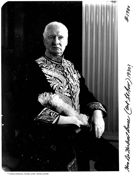 Honourable Herbert Alexander Bruce