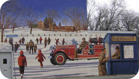 Honouring Islington's Volunteer Fire Brigade