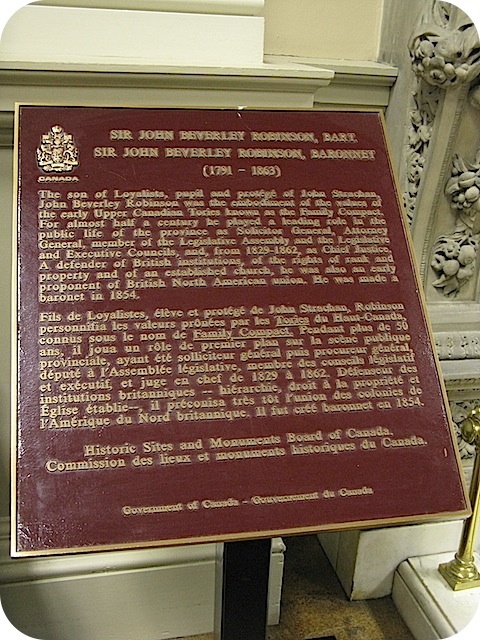 Sir John Beverley Robinson, Bart.